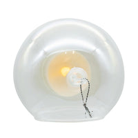 90MM Battery-Operated Lighted LED Candle In Votive Ornament