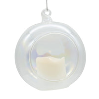 90MM Battery-Operated Lighted LED Candle In Votive Ornament
