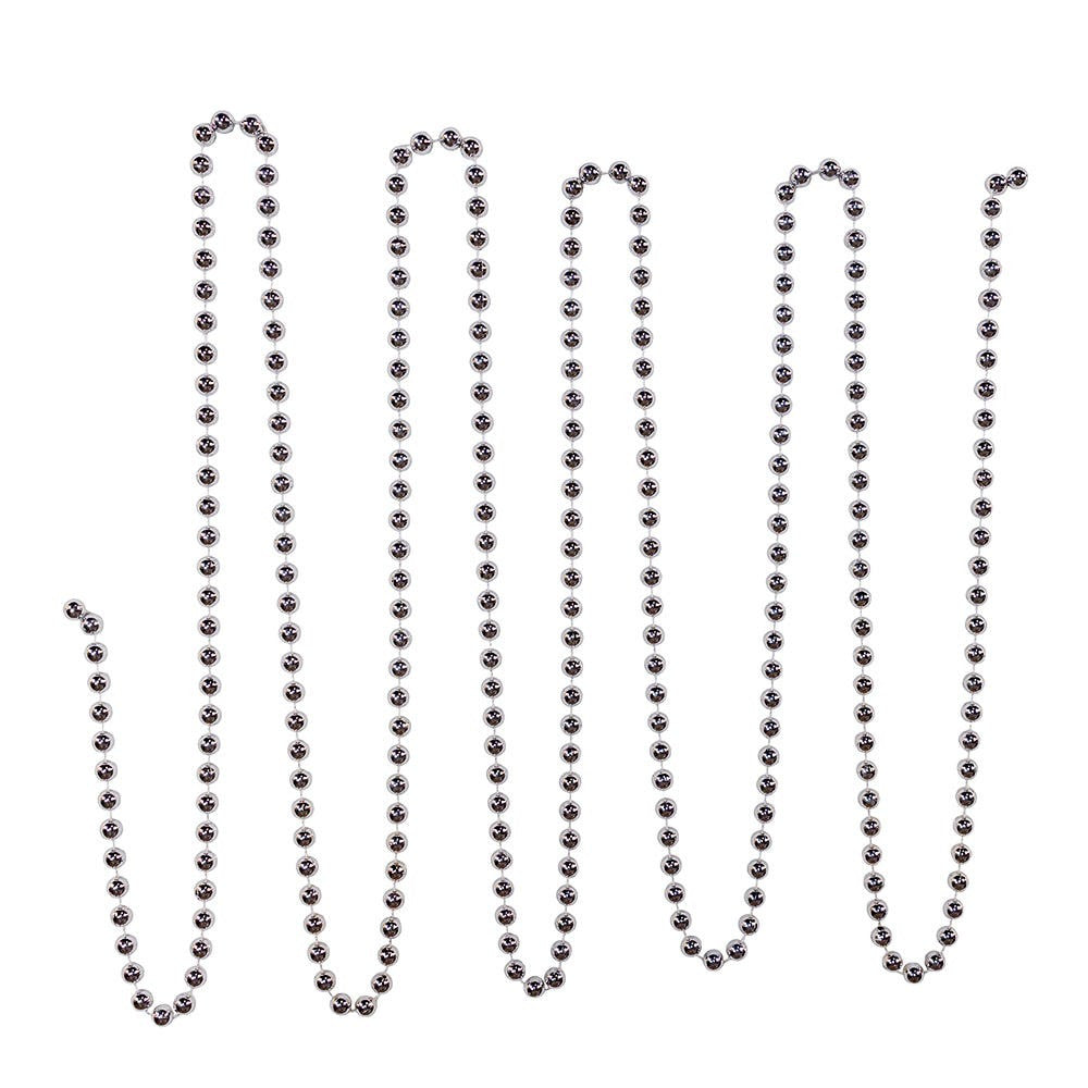 Silver Beaded Garland