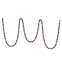 Multicolored Glitter Beaded Garland