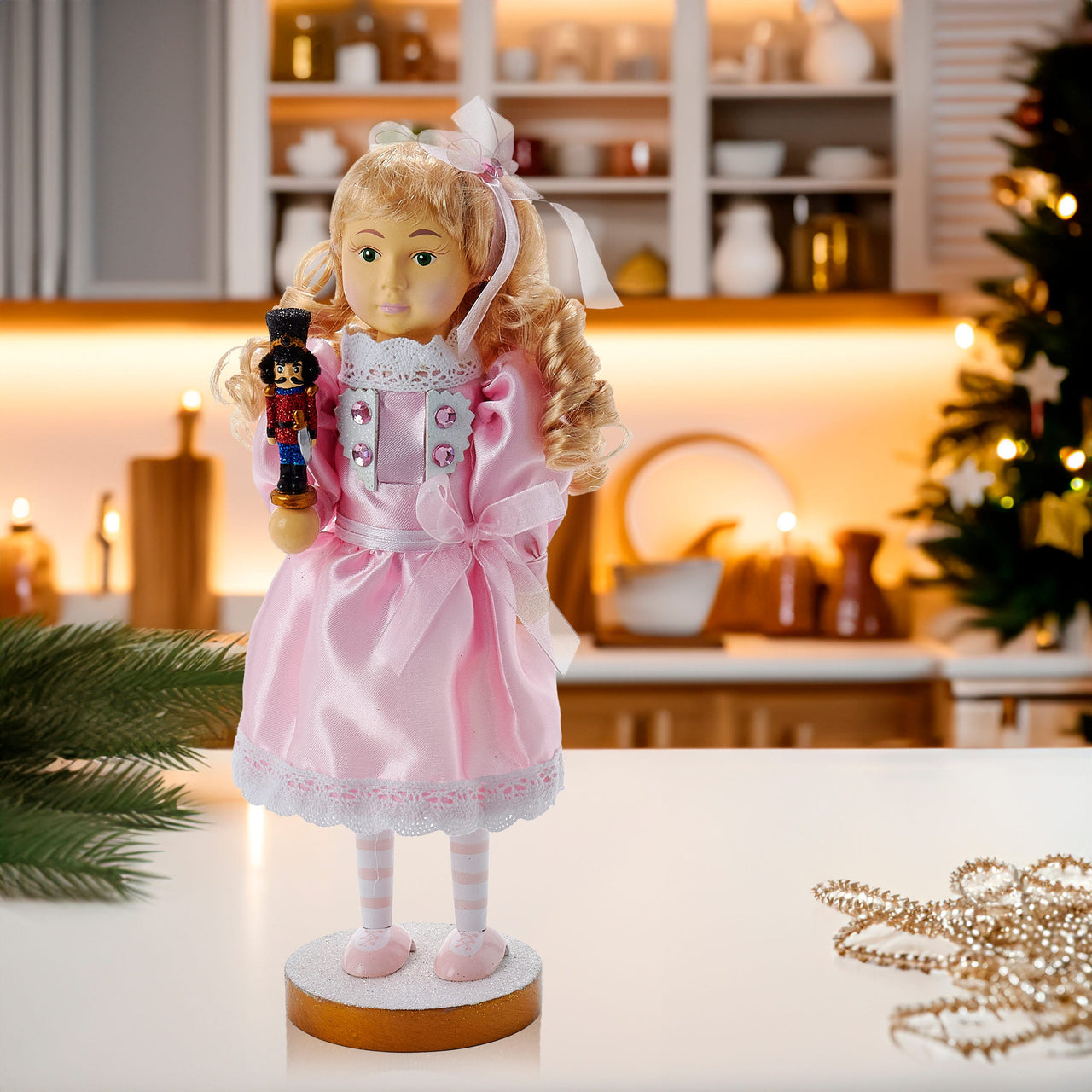 12" Hollywood Nutcrackers™ Clara Nutcracker