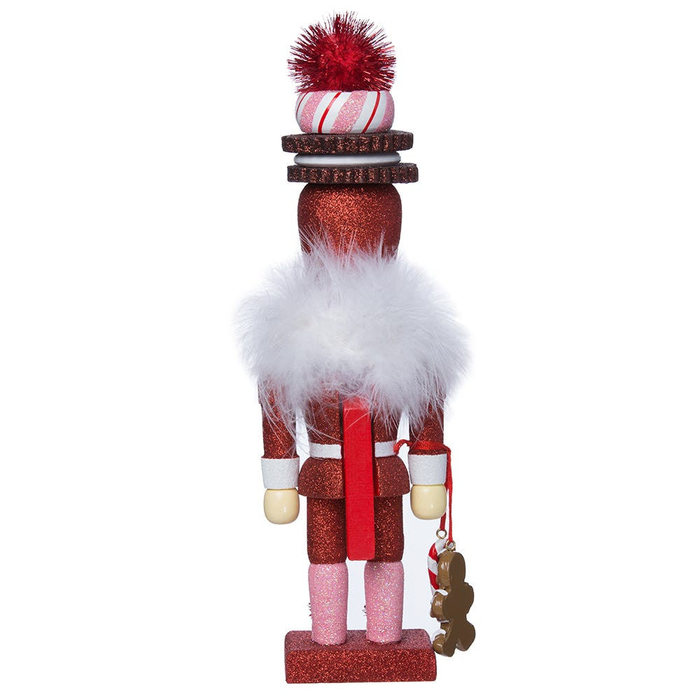 12" Hollywood Nutcrackers™ Gingerbread With Cookie Hat Nutcracker