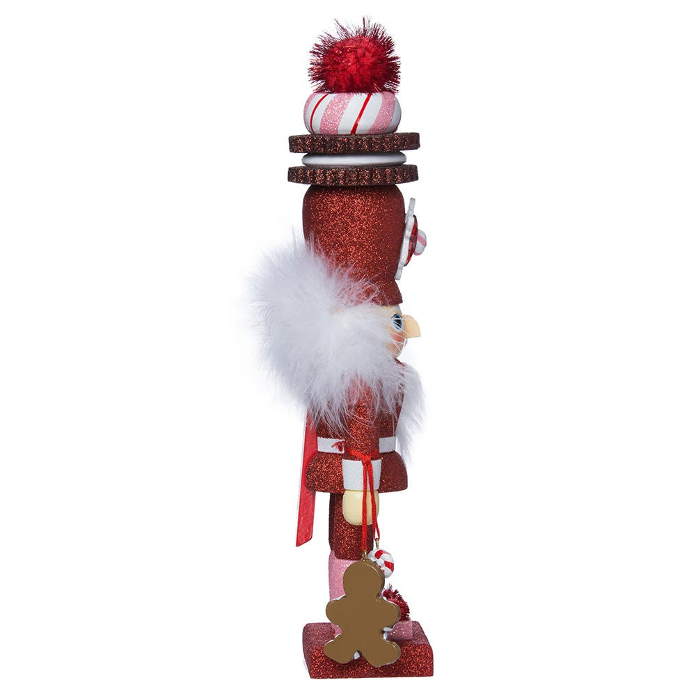 12" Hollywood Nutcrackers™ Gingerbread With Cookie Hat Nutcracker