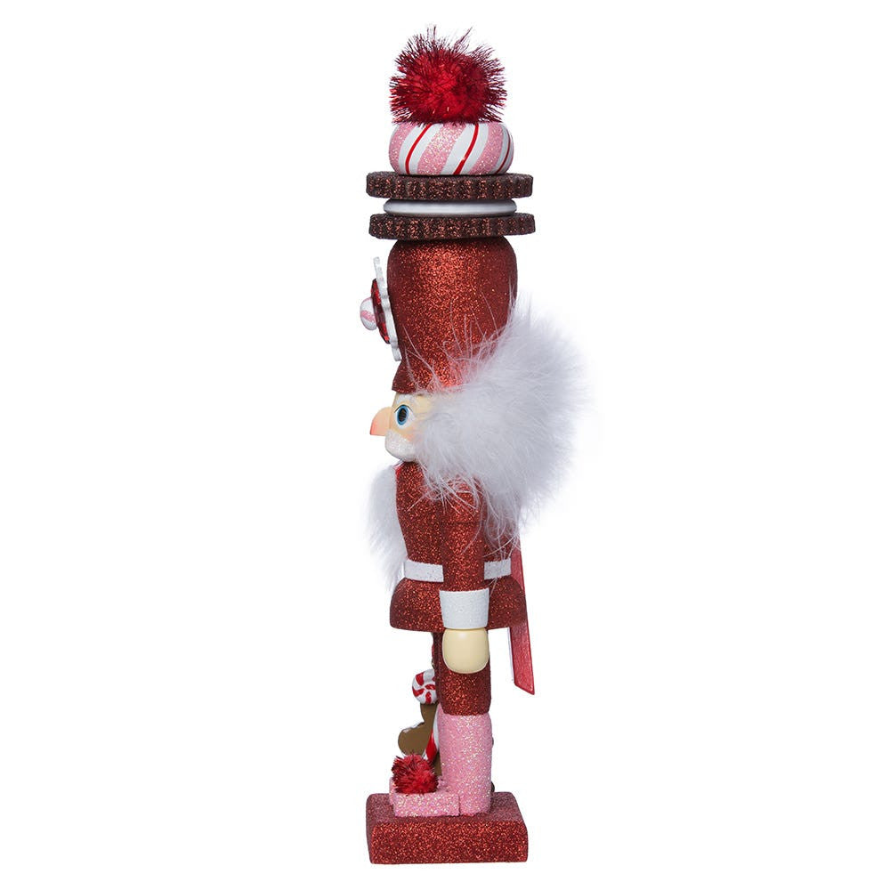 12" Hollywood Nutcrackers™ Gingerbread With Cookie Hat Nutcracker