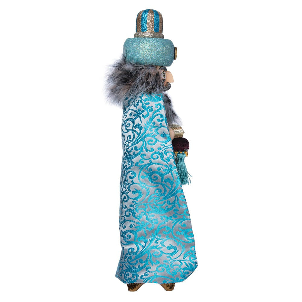 18" Hollywood Nutcrackers™ Turquoise King Nutcracker