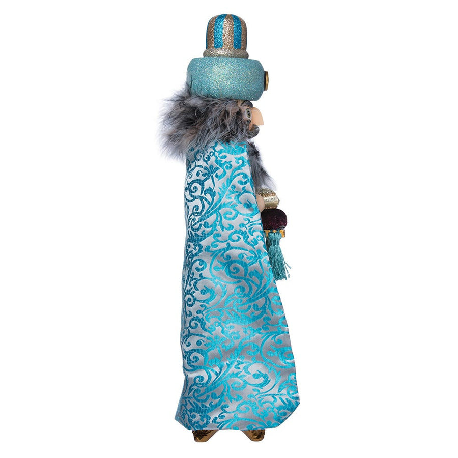 18" Hollywood Nutcrackers™ Turquoise King Nutcracker