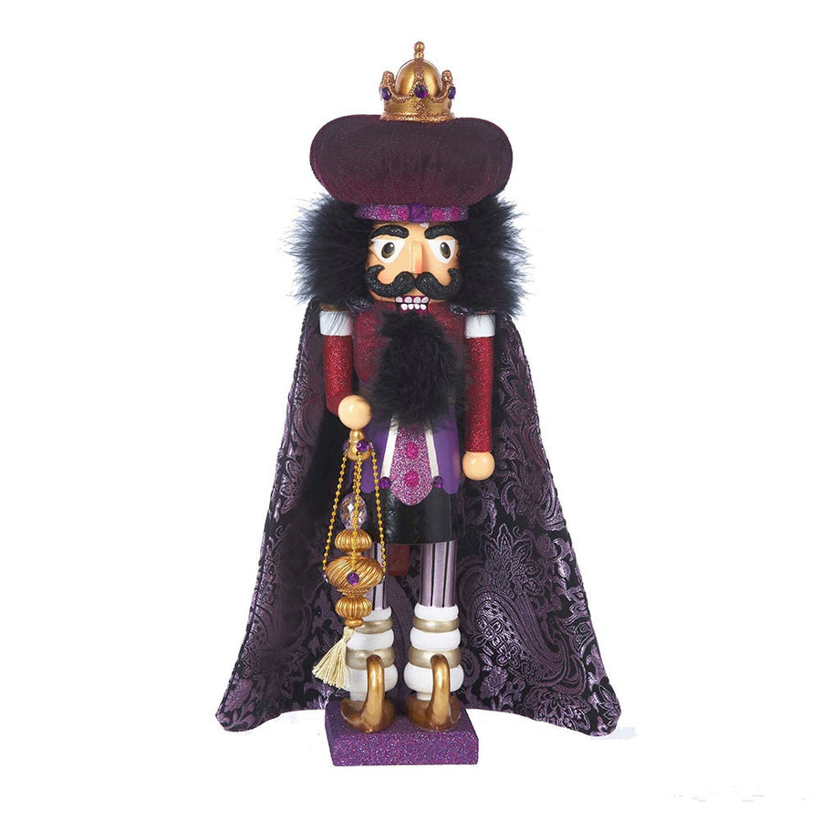 18" Hollywood Nutcrackers™ Purple King Nutcracker