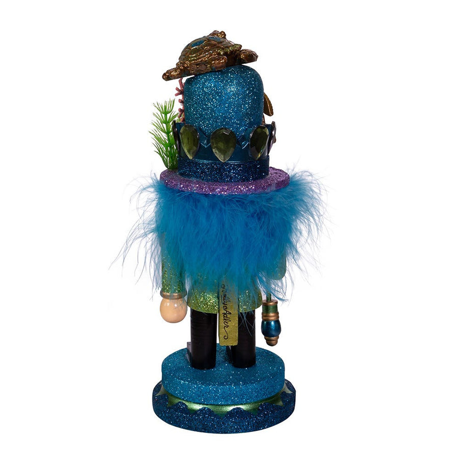 11" Hollywood Nutcrackers™ Sea Turtle Hat Nutcracker