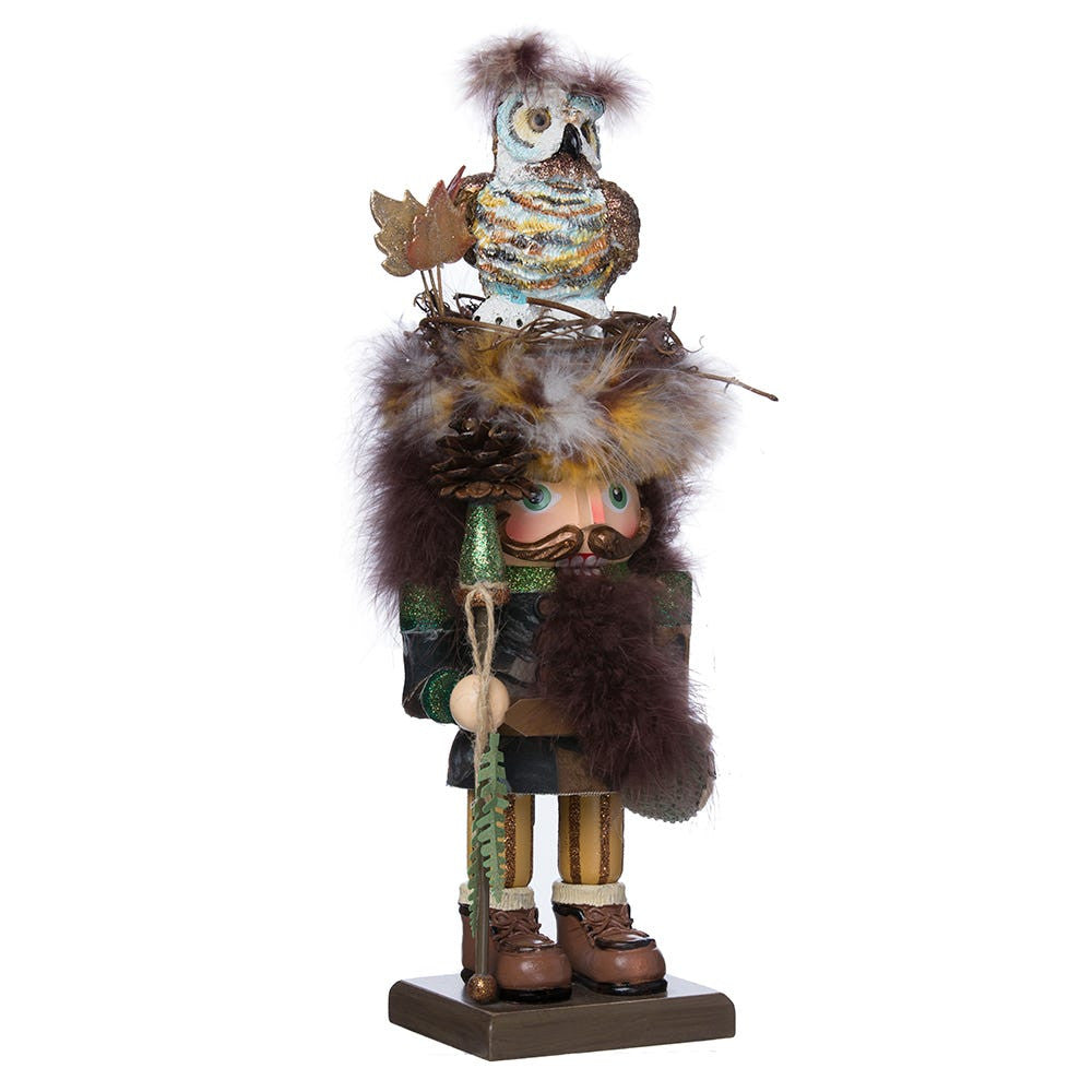 16" Hollywood Nutcrackers™ Woodsman With Owl Hat Nutcracker