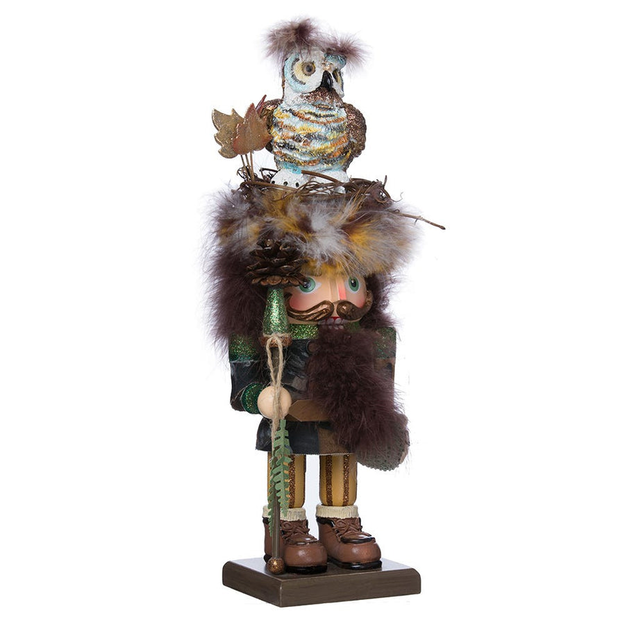 16" Hollywood Nutcrackers™ Woodsman With Owl Hat Nutcracker