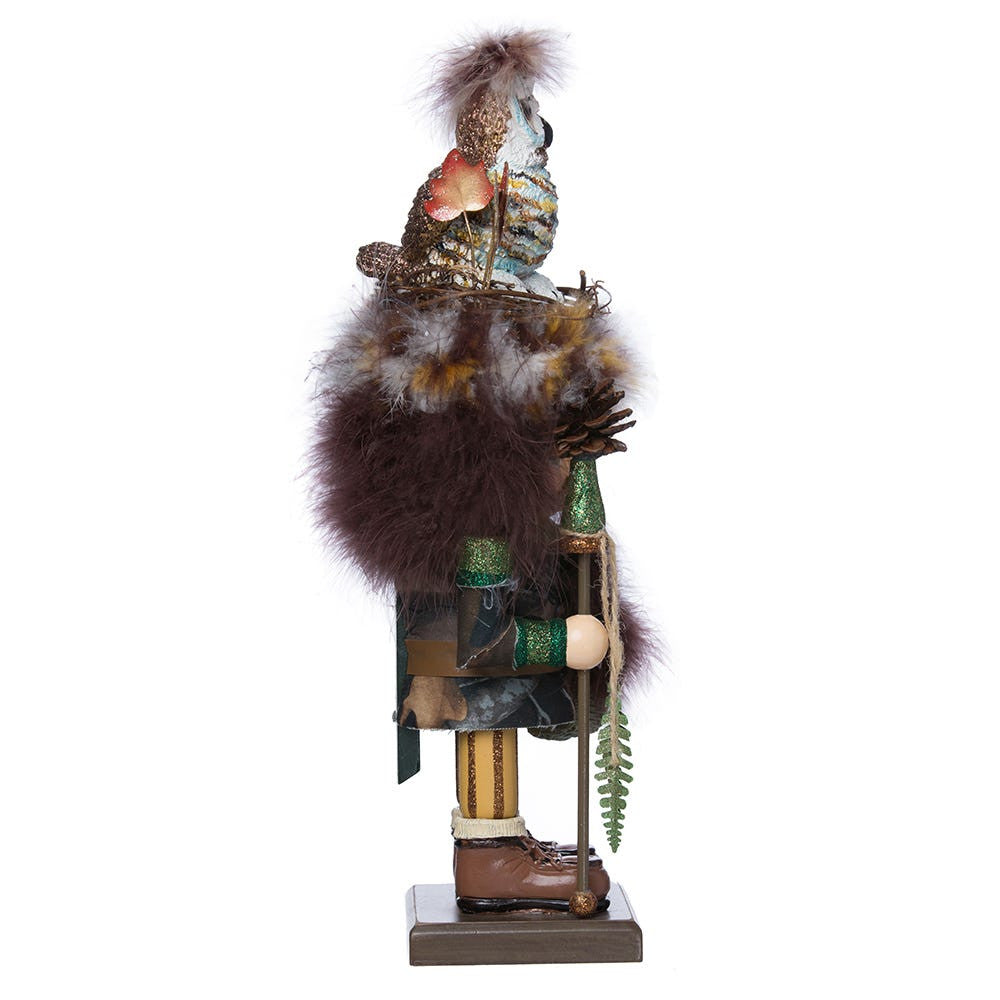 16" Hollywood Nutcrackers™ Woodsman With Owl Hat Nutcracker