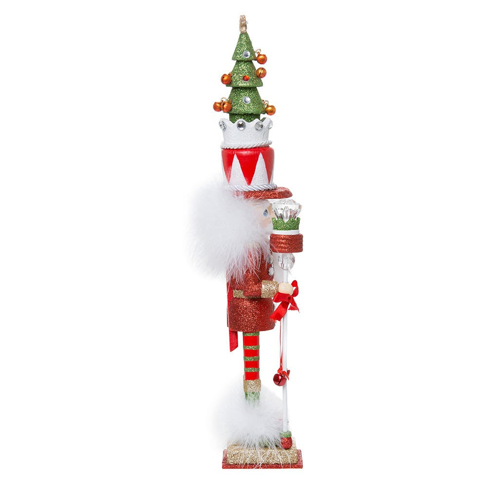 15" Hollywood Nutcrackers™ Red and Green Tree Hat Nutcracker