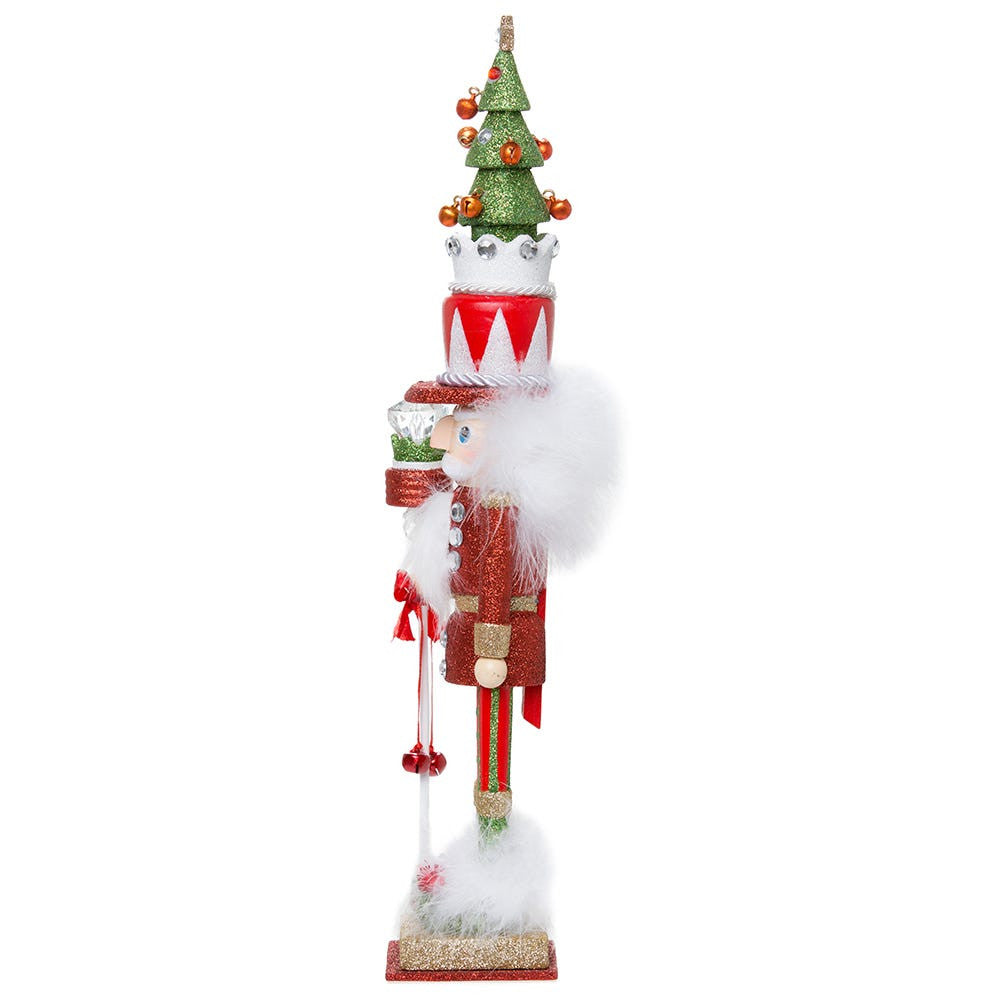 15" Hollywood Nutcrackers™ Red and Green Tree Hat Nutcracker