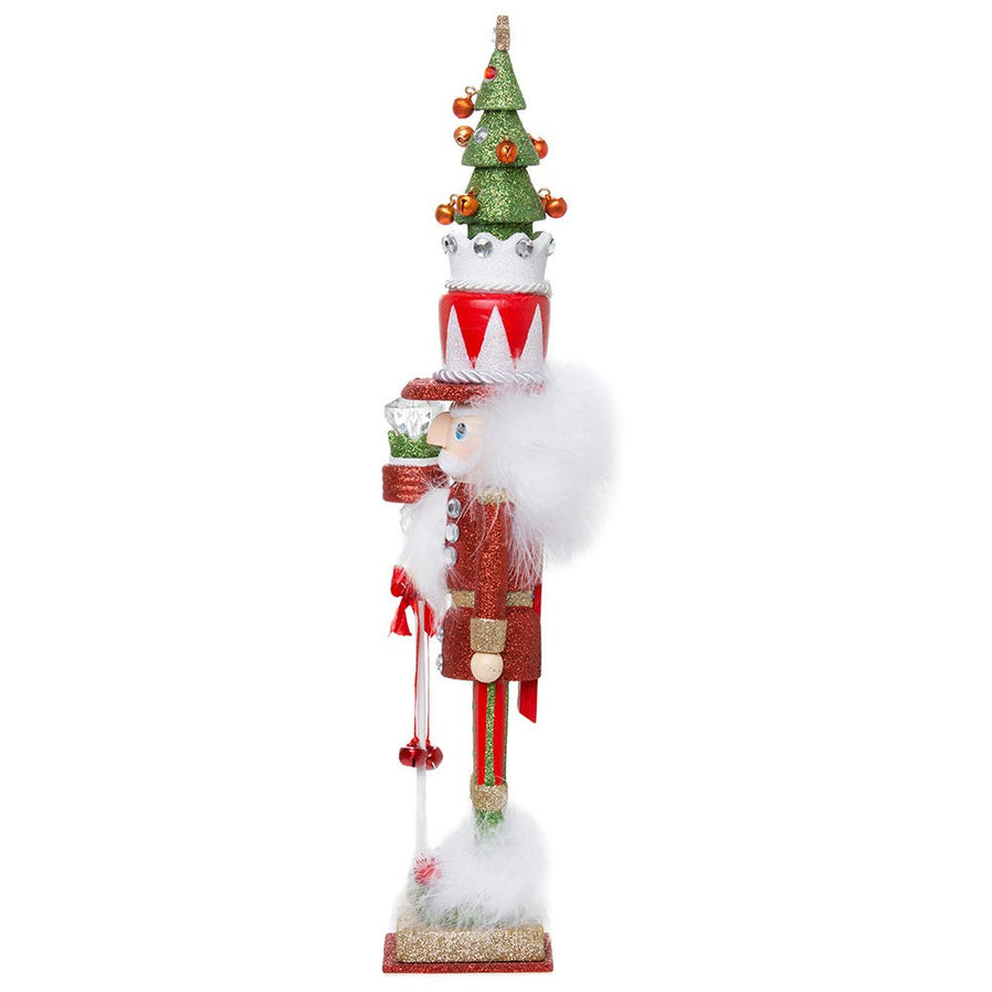 15" Hollywood Nutcrackers™ Red and Green Tree Hat Nutcracker