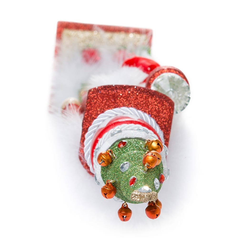 15" Hollywood Nutcrackers™ Red and Green Tree Hat Nutcracker