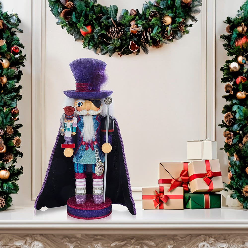 15" Hollywood Nutcrackers™ Drosselmeyer Nutcracker