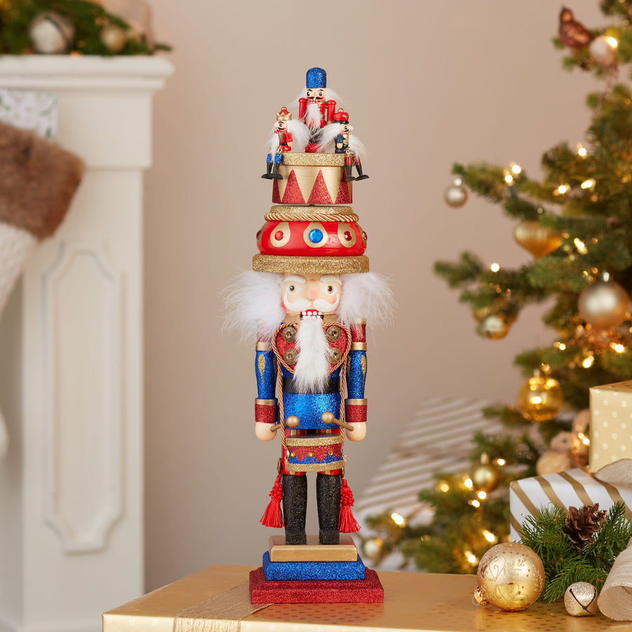 20" Hollywood Nutcrackers™ Music Box Hat Nutcrackers