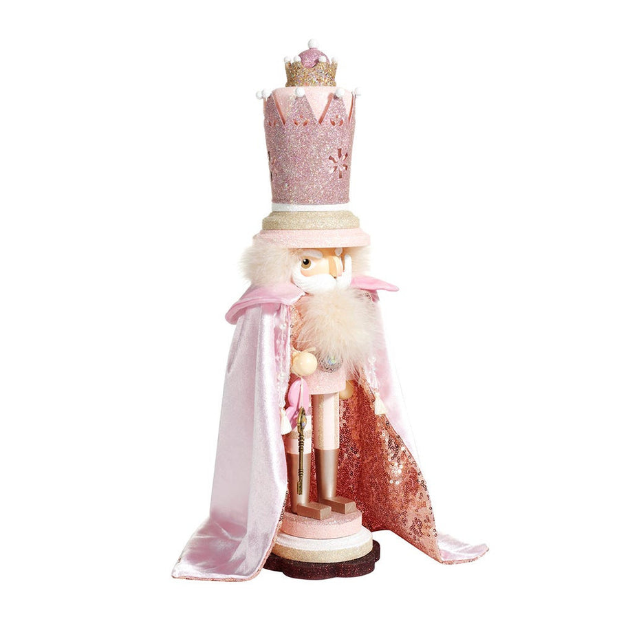 19" Hollywood Nutcrackers™ Pink King Nutcracker