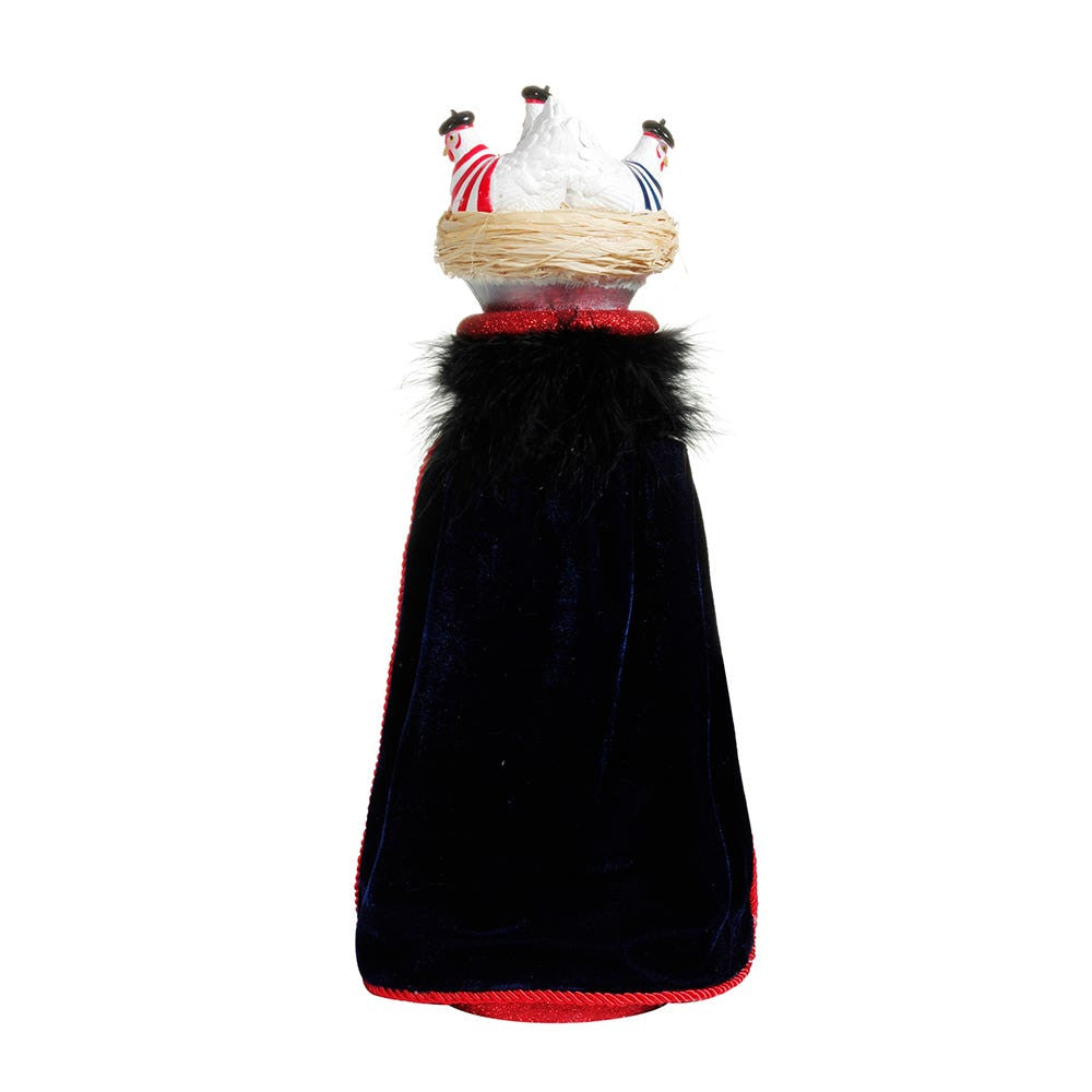 17.5" Hollywood Nutcrackers™ Three French Hens Nutcracker (3rd in Series)