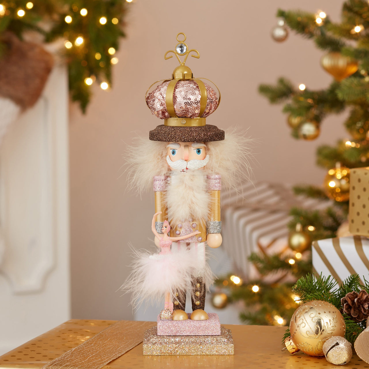 14" Hollywood Nutcrackers™ Ballet With Crown Nutcracker