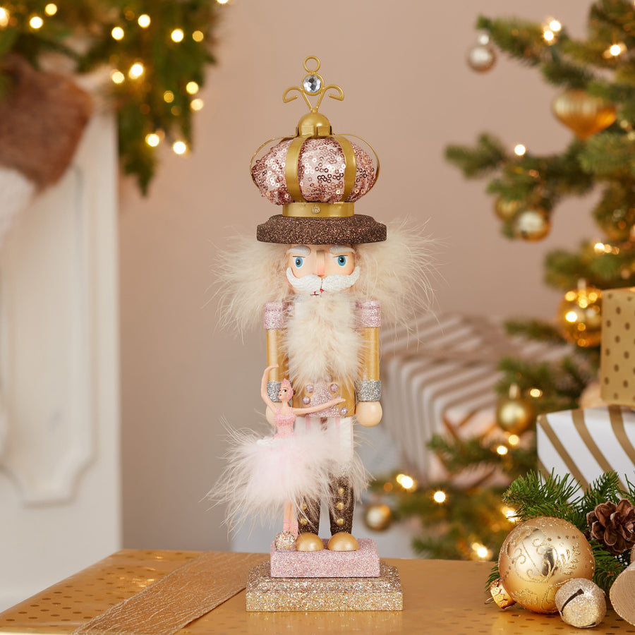 14" Hollywood Nutcrackers™ Ballet With Crown Nutcracker