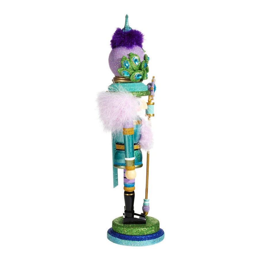 17.5" Hollywood Nutcrackers™ Peacock Hat Nutcracker