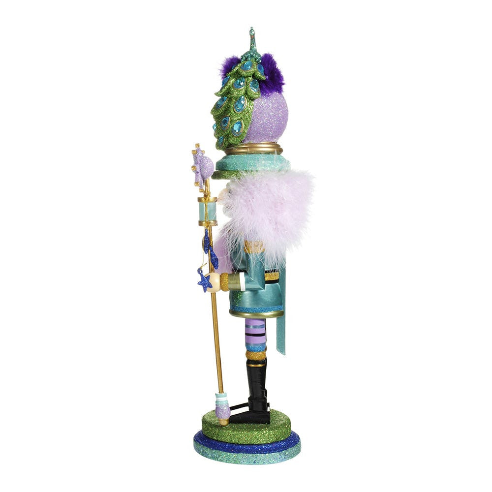 17.5" Hollywood Nutcrackers™ Peacock Hat Nutcracker