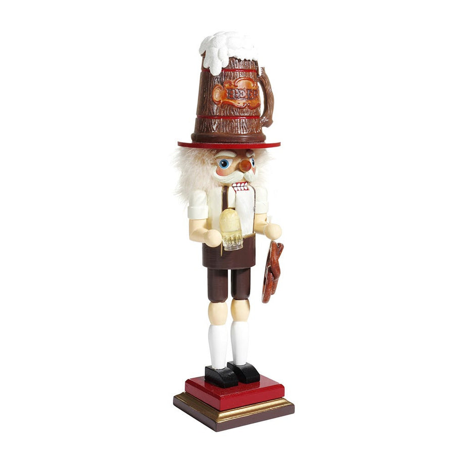 17.5" Hollywood Nutcrackers™ Beer and Pretzel Nutcracker