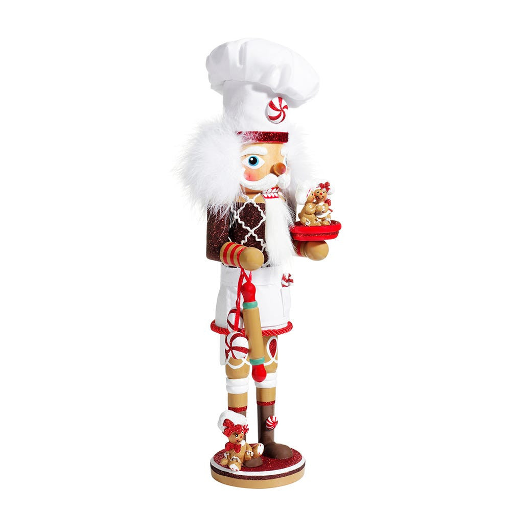 15.5" Hollywood Nutcrackers™ Gingerbread Chef Nutcracker