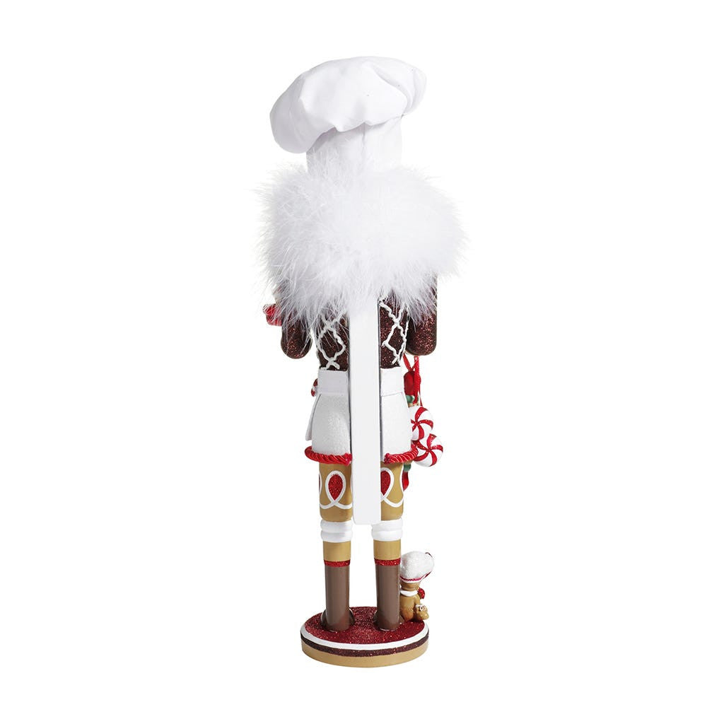 15.5" Hollywood Nutcrackers™ Gingerbread Chef Nutcracker