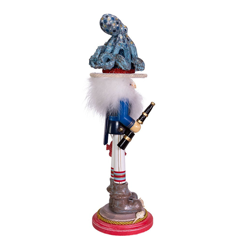 18" Hollywood Nutcrackers™ Octopus Hat Nutcracker