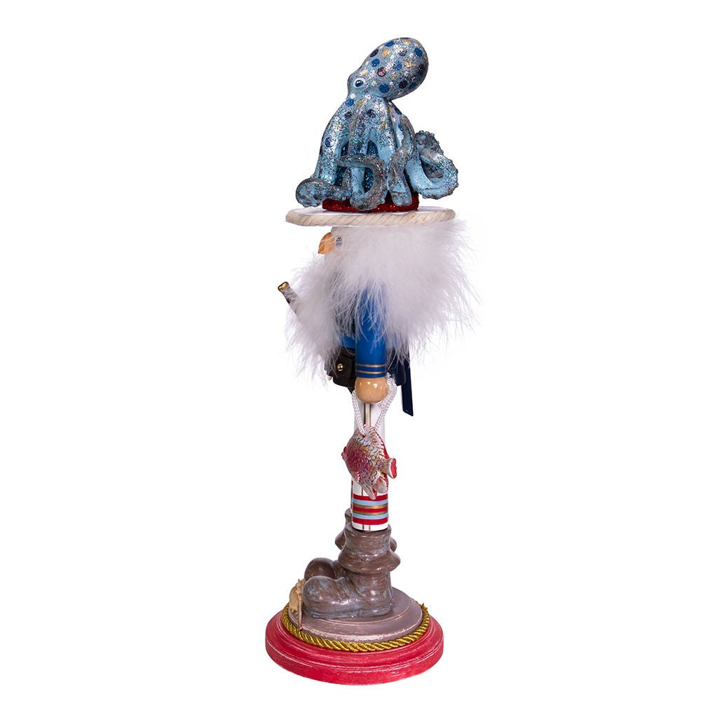 18" Hollywood Nutcrackers™ Octopus Hat Nutcracker