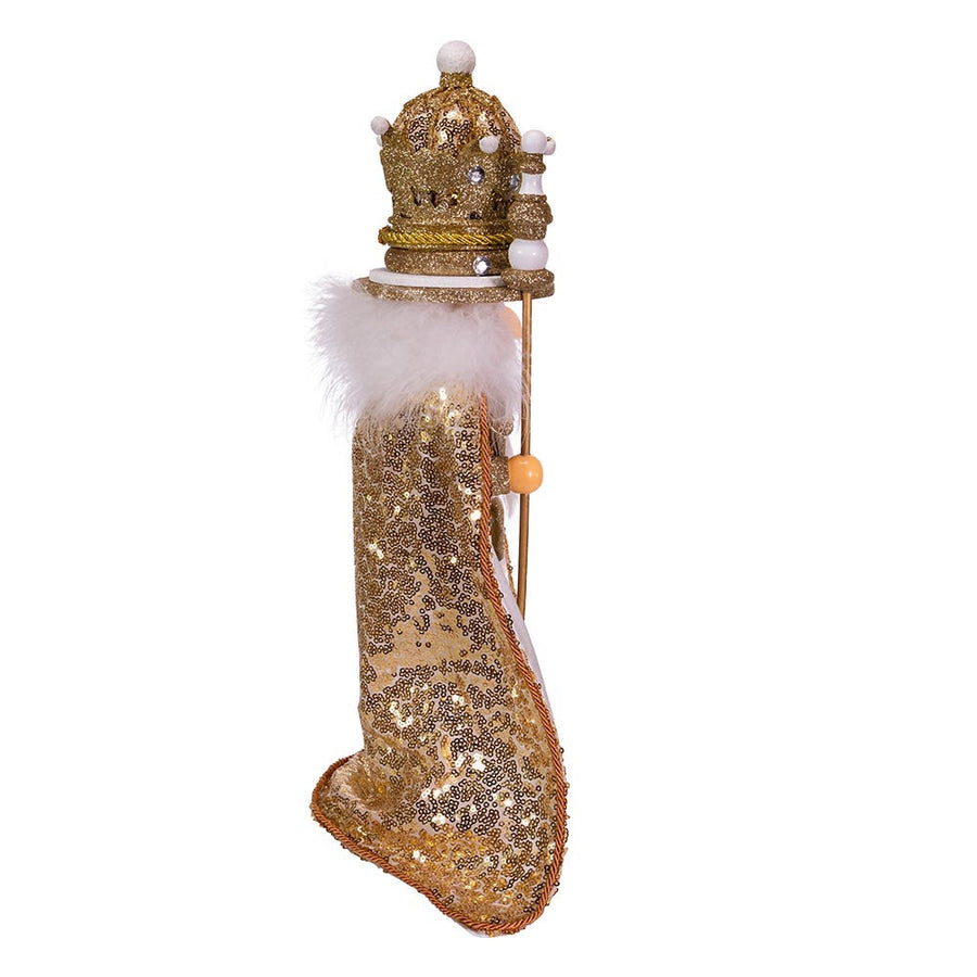 17.5" Hollywood Nutcrackers™ Gold King Nutcracker