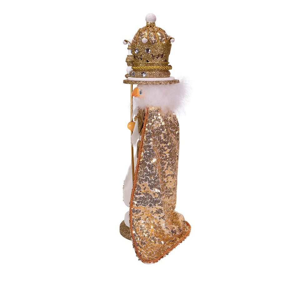17.5" Hollywood Nutcrackers™ Gold King Nutcracker
