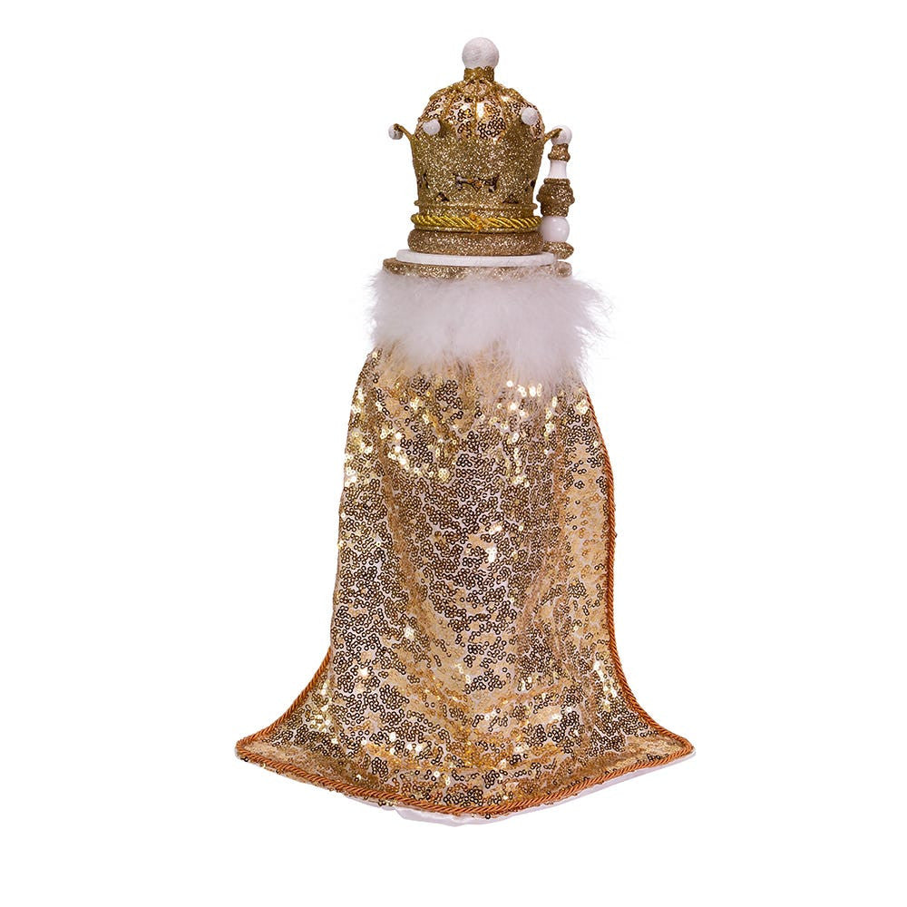 17.5" Hollywood Nutcrackers™ Gold King Nutcracker