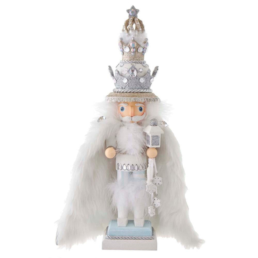 18" Hollywood Nutcrackers™ White Fur King Nutcrackers