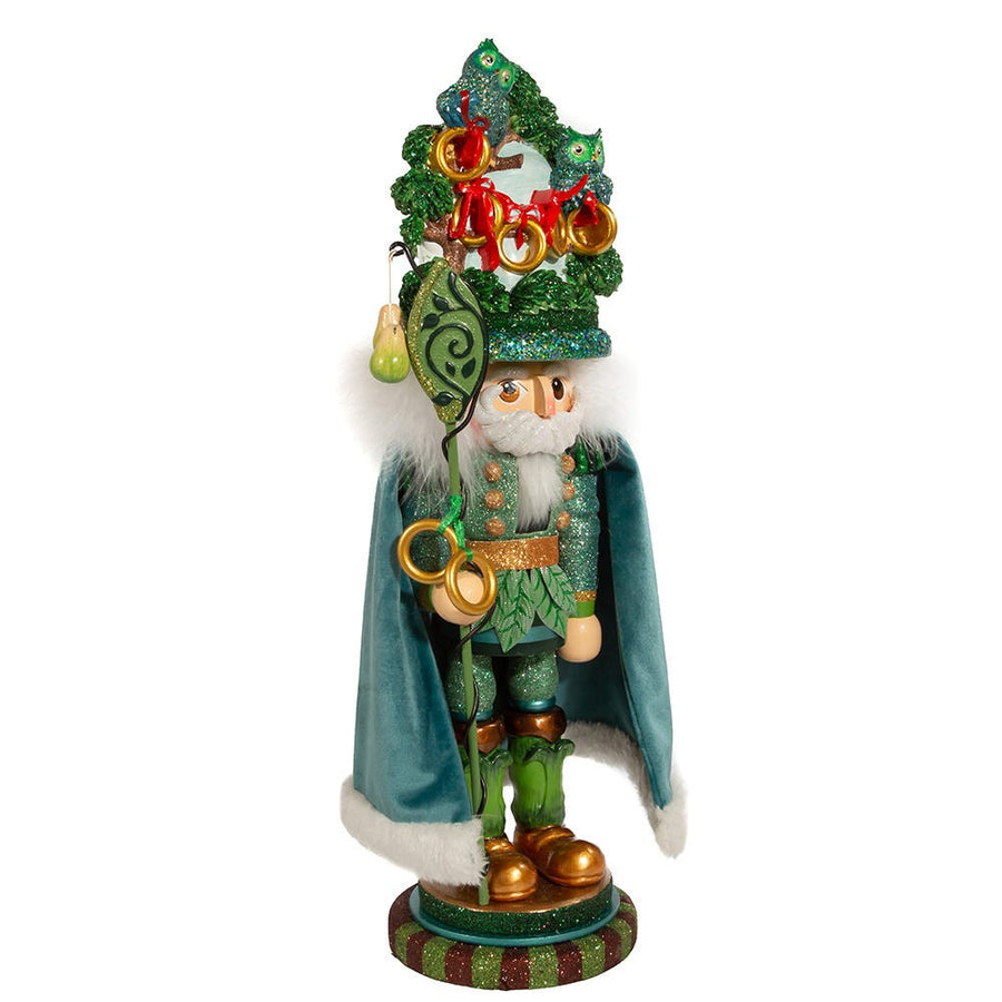 17.5" Hollywood Nutcrackers™ Five Golden Rings Nutcracker (5th in Series)