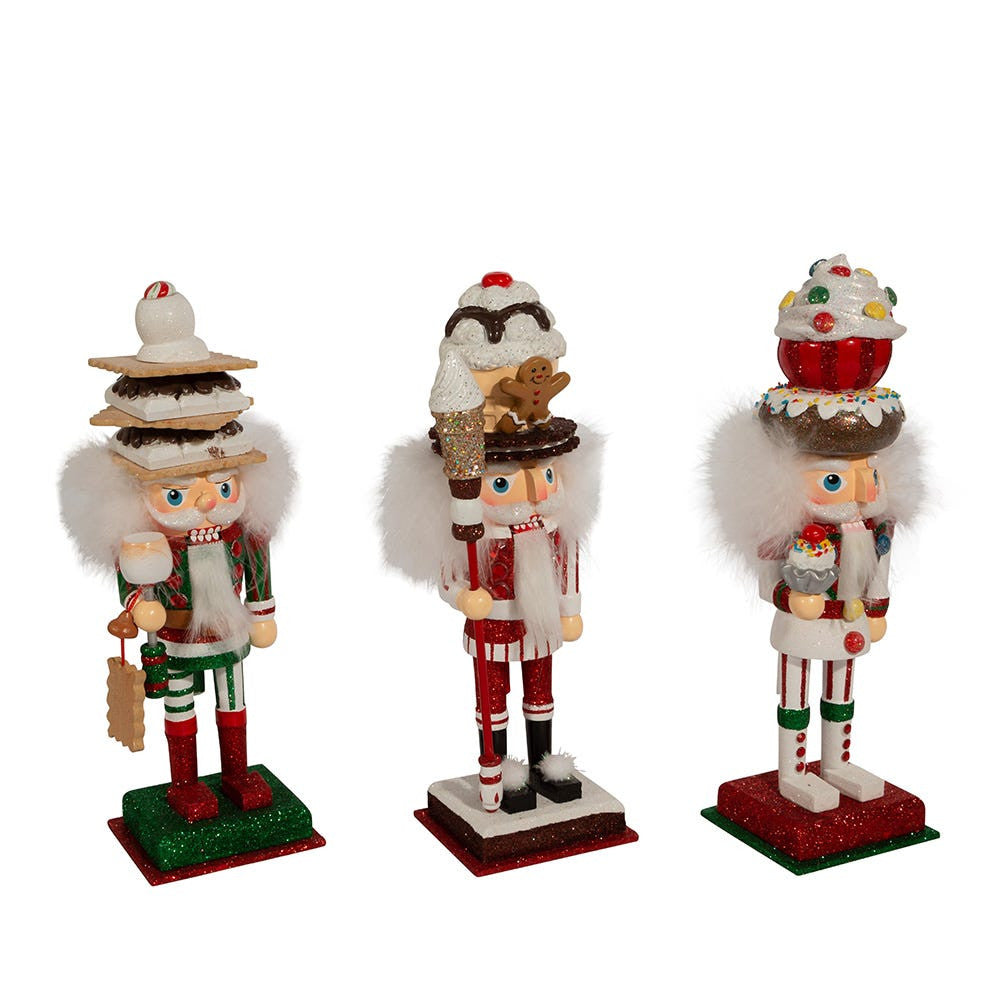 10" Hollywood Nutcrackers™ Sweets Hat Nutcrackers