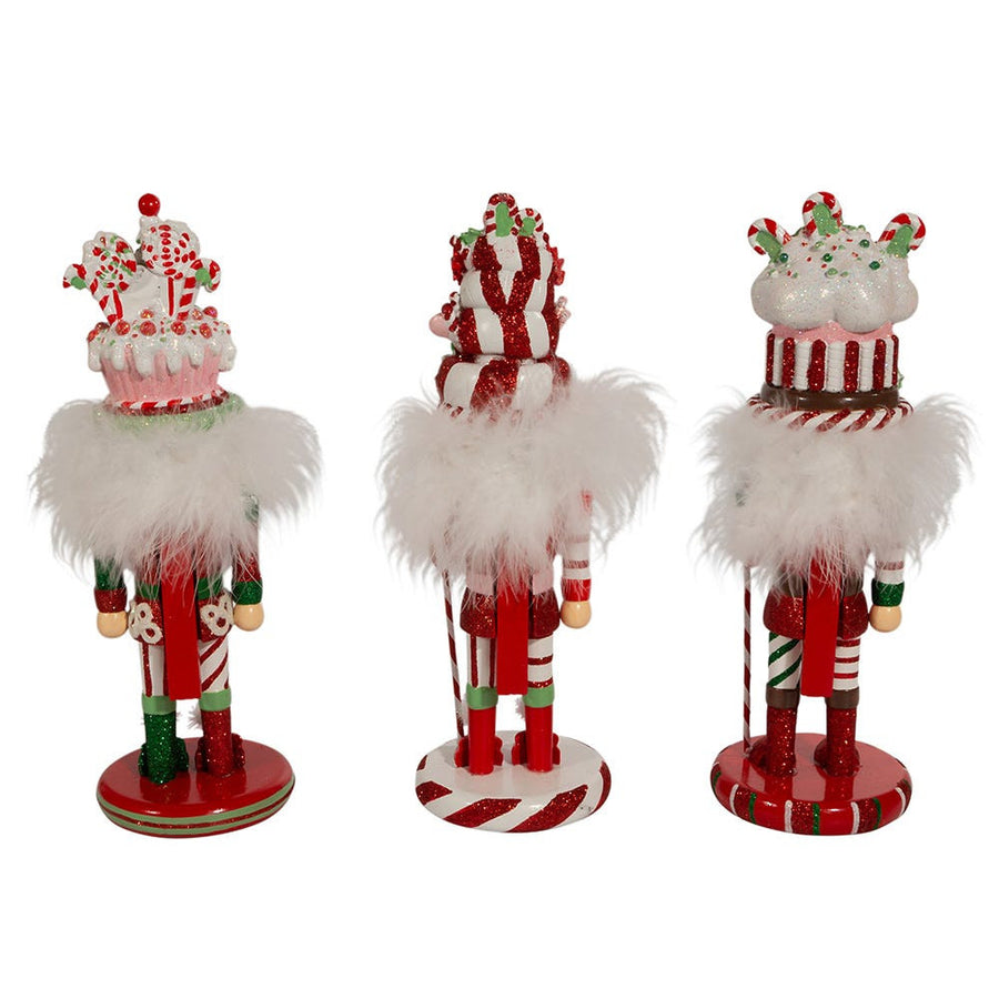10" Hollywood Nutcrackers™ Candy and Cake Hat Nutcrackers