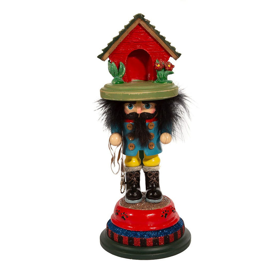 14" Hollywood Nutcrackers™ Dog House Hat Nutcracker