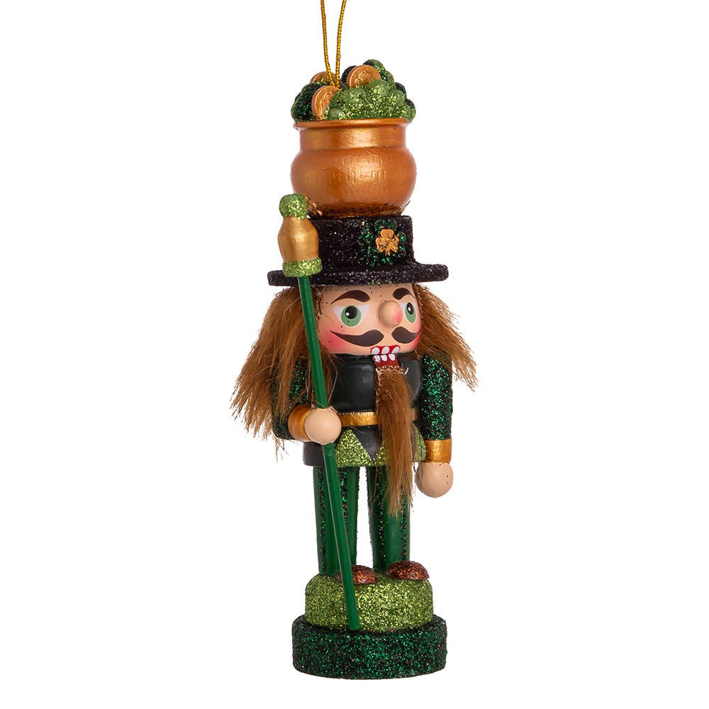 6" Hollywood Nutcrackers™ Irish Nutcracker Ornament