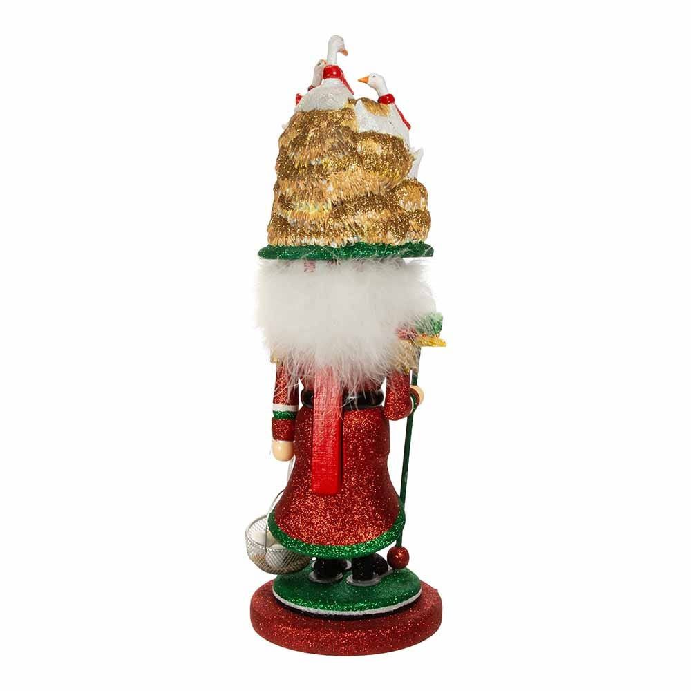 18" Hollywood Nutcrackers™ Six Geese A Laying Christmas Nutcracker (6th in Series)