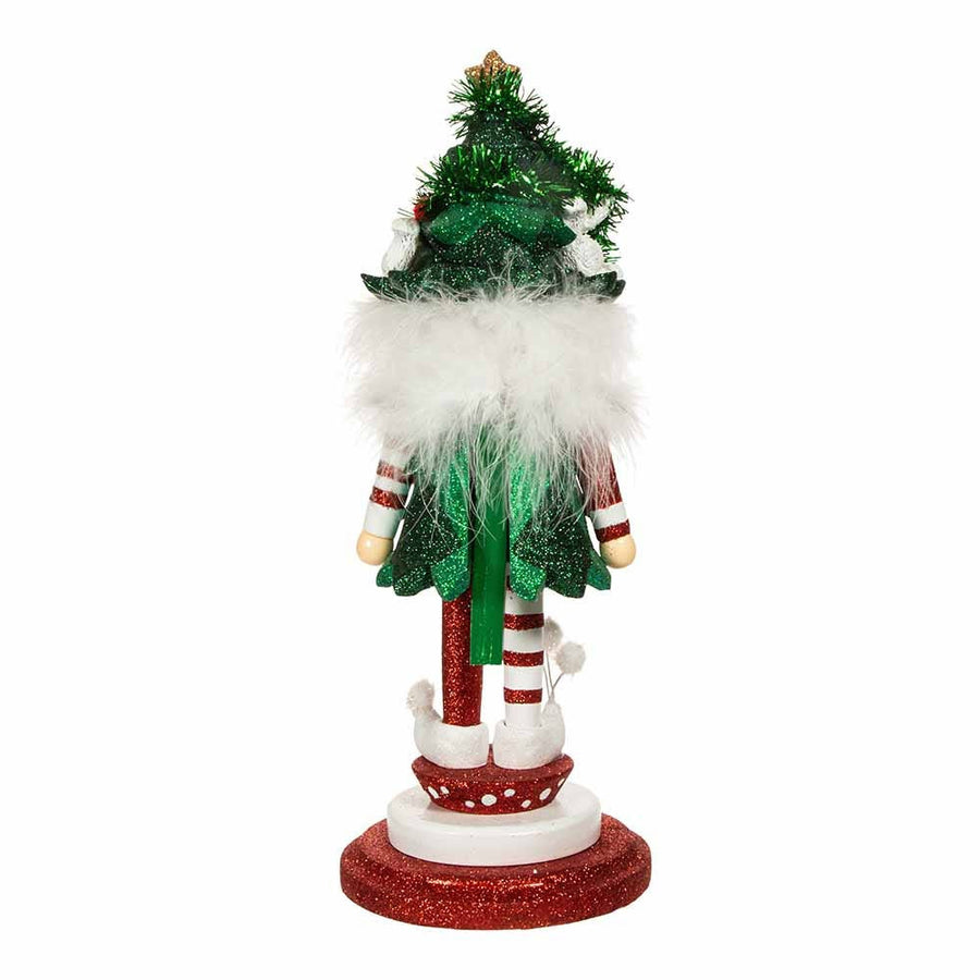 14" Hollywood Nutcrackers™ Cats In Tree Hat Nutcracker
