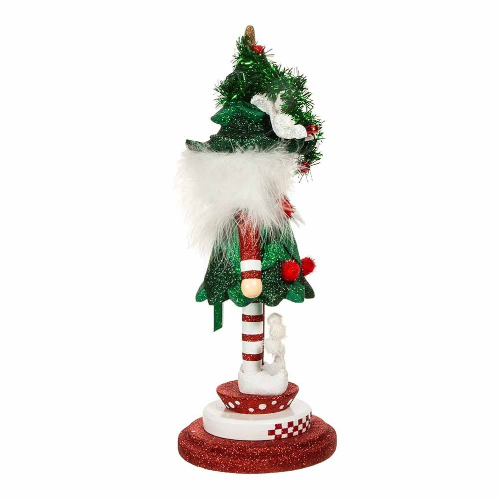 14" Hollywood Nutcrackers™ Cats In Tree Hat Nutcracker