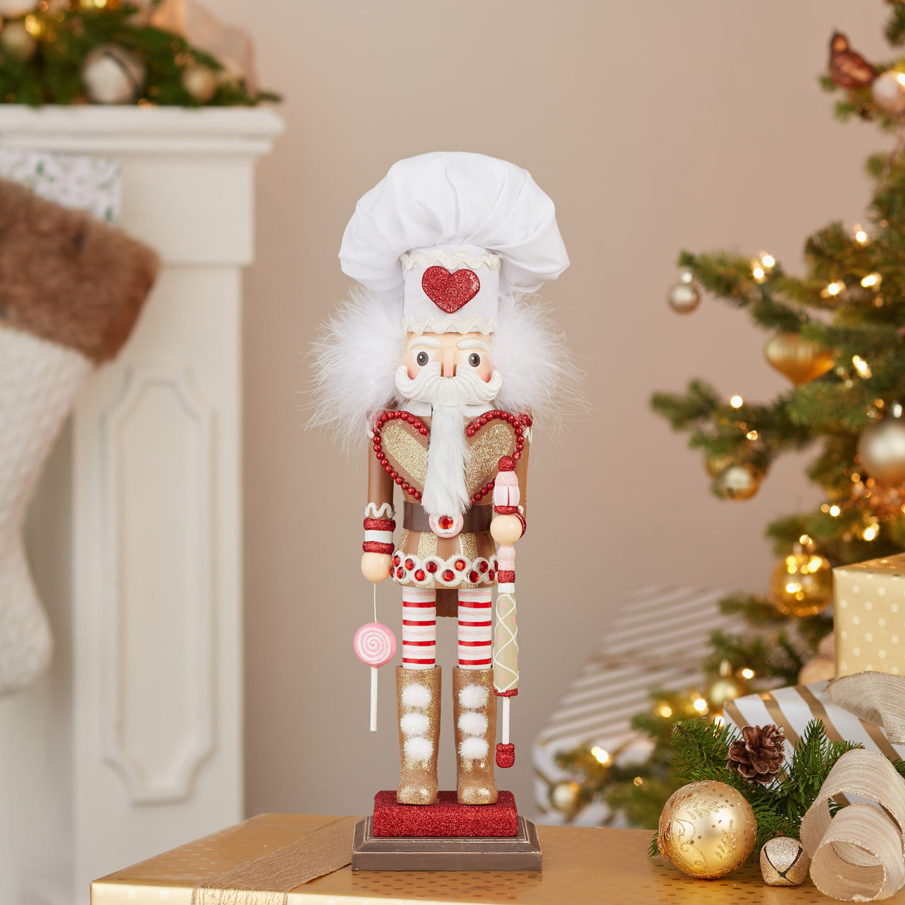 18" Hollywood Nutcrackers™ Gingerbread Chef Nutcracker