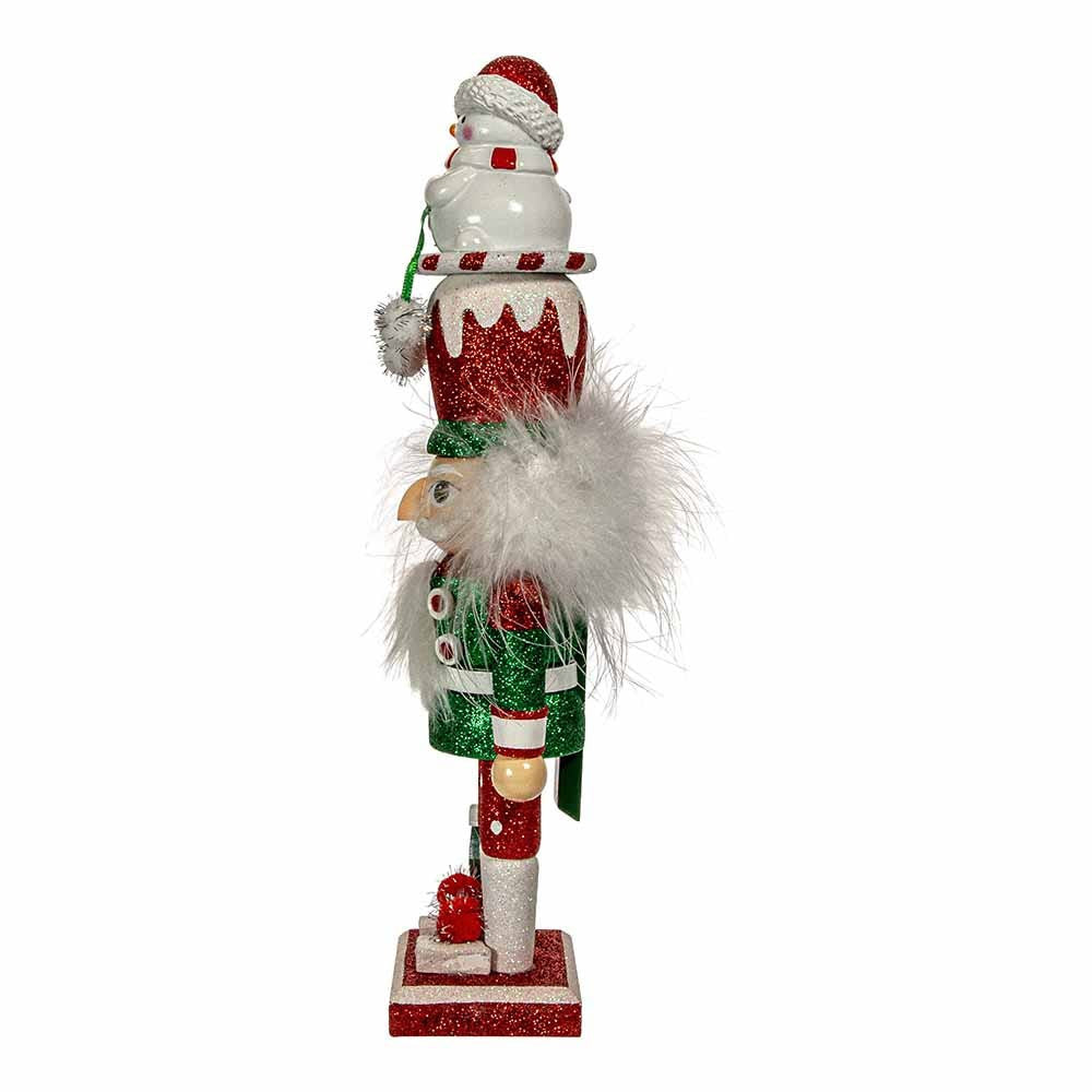 12" Hollywood Nutcrackers™ Snowman Hat Nutcracker