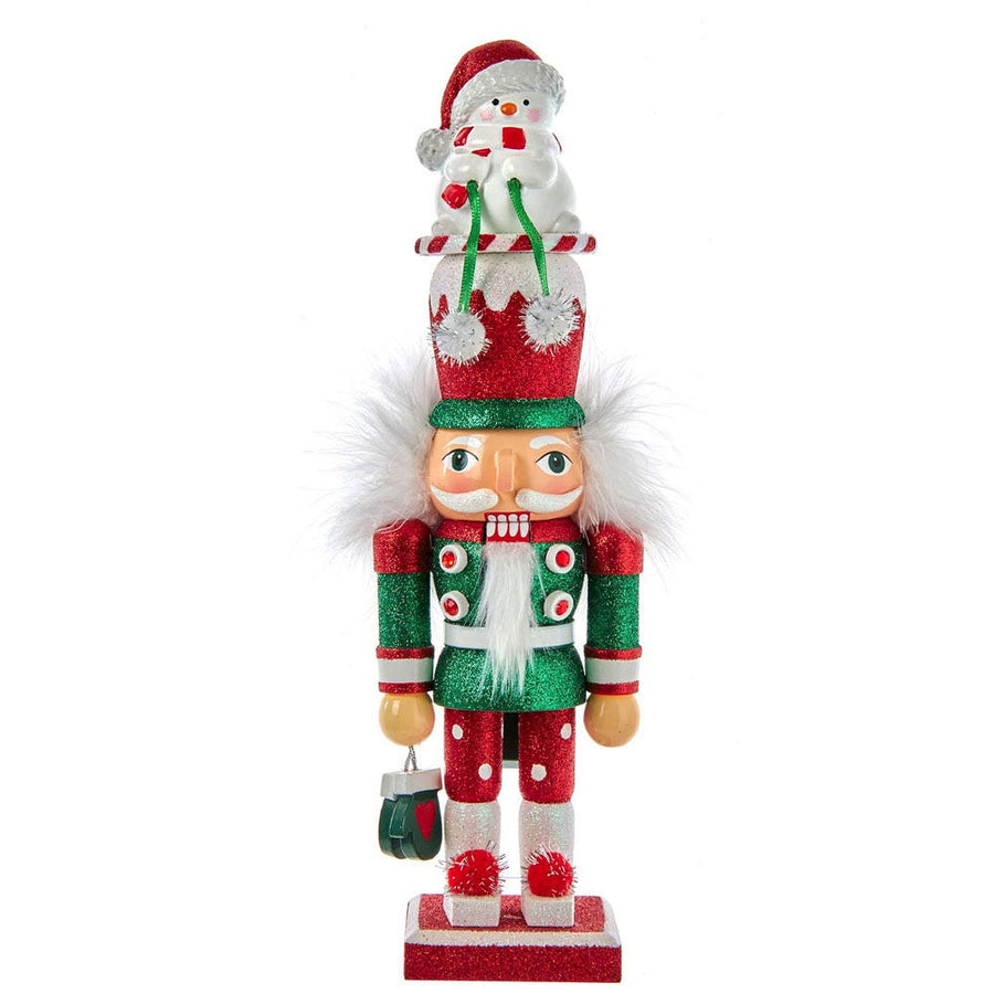12" Hollywood Nutcrackers™ Snowman Hat Nutcracker