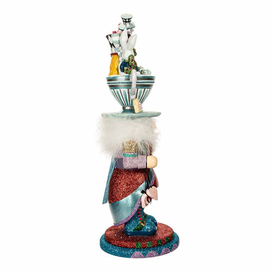 18" Hollywood Nutcrackers™ Alice Teacup Hat Nutcracker