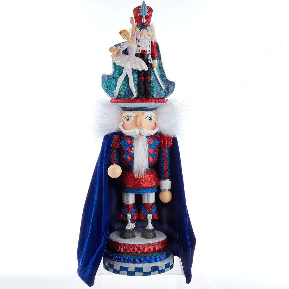 18" Hollywood Nutcrackers™ Ballerina With Prince Nutcracker