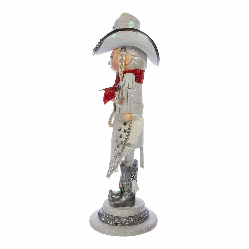 18" Hollywood Nutcrackers™ Rhinestone Cowgirl Nutcracker